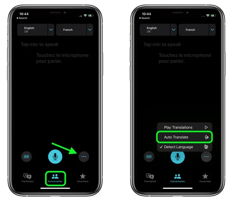 零陵苹果手机维修分享iOS 15 “翻译” App 新改进 