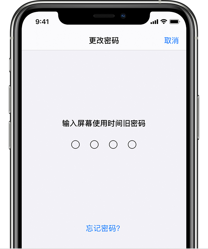 零陵苹果手机维修分享iOS 14 忘记屏幕使用时间密码怎么办 